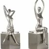 Uttermost Jaylene Silver Sculptures Set Of 2