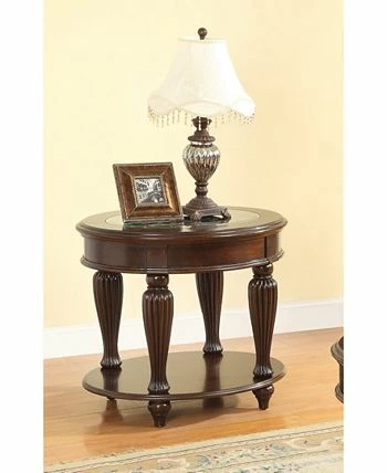 Furniture Of America S Round End Table - Image 2