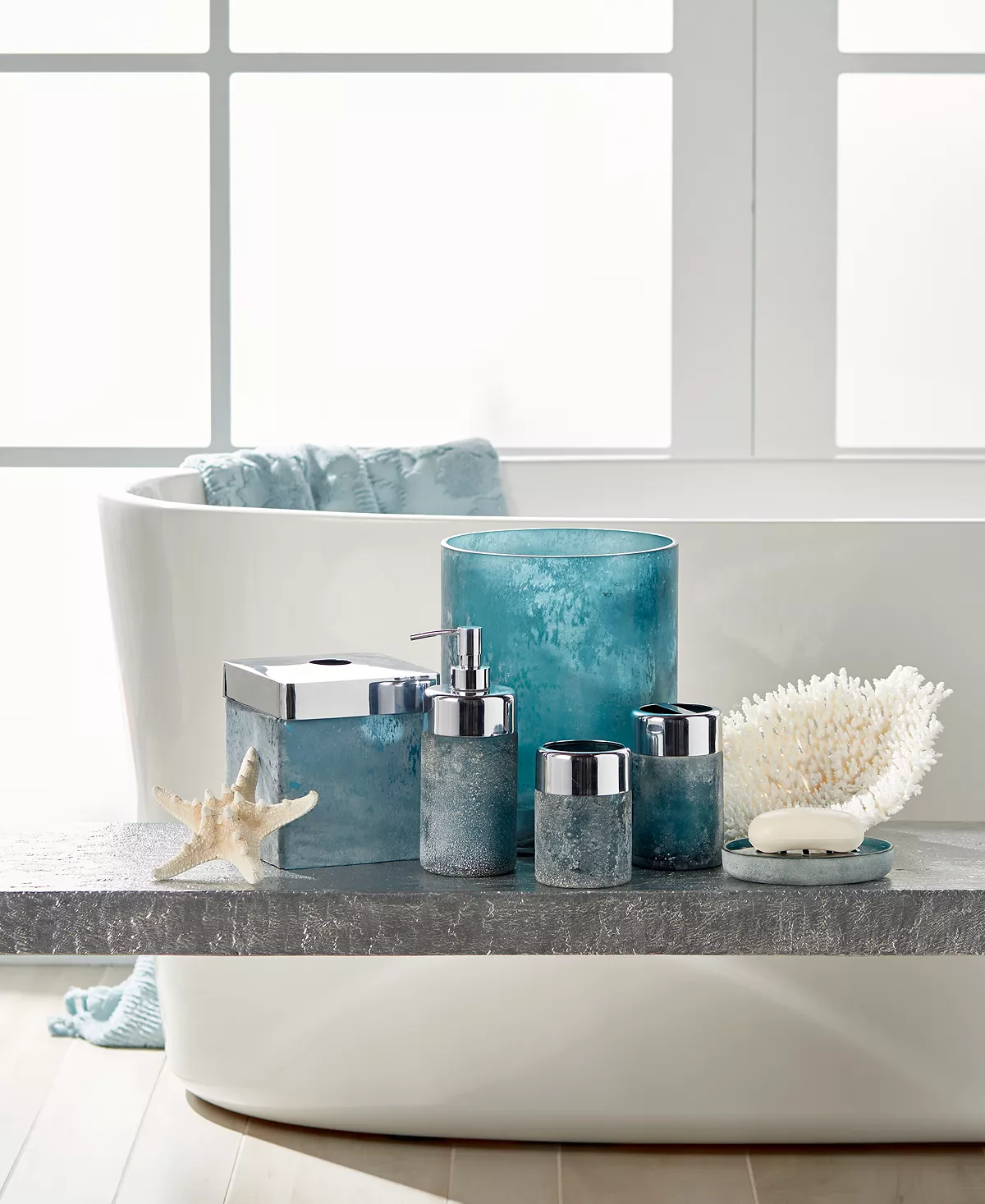 Michael Aram Ocean Reef Wastebasket - Image 5