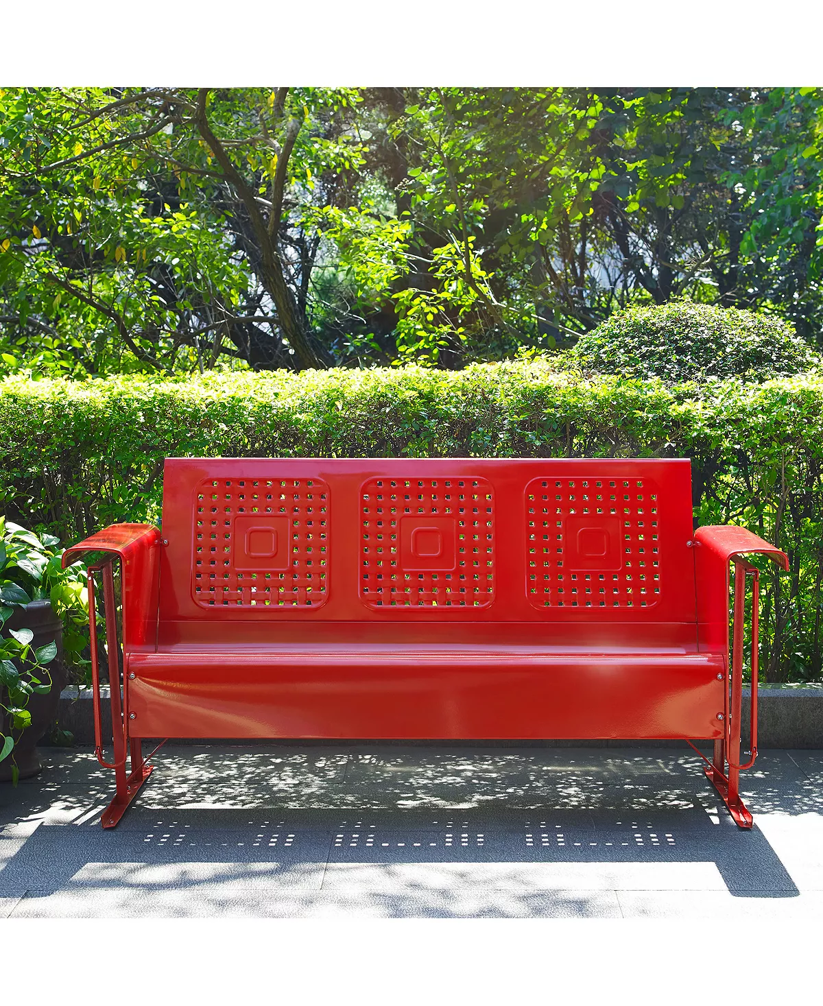 Crosley Bates Sofa Glider - Image 4