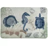 Laural Home Seaside Postcard Memory Foam Rug