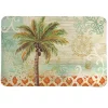 Laural Home Spice Palm Memory Foam Rug