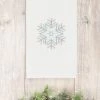 Linum Home Christmas Crystal 100% Turkish Cotton Hand Towel