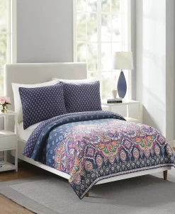 Jessica Simpson Dona Medallion Full/Queen Quilt