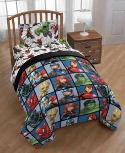 Disney Marvel Avengers Marvel Team Full 5-Pc. Comforter Set