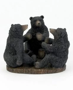 Avanti Black Bear Lodge Toothbrush Holder