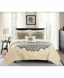 Chic Home Raina 6 Piece Twin X-Long Bed In A Bag Quilt Set