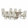 Furniture Rachael Ray Monteverdi 2 9-Pc. Dining Set (Table, 6 Upholstered Side Chairs & 2 Upholstered Arm Chairs)