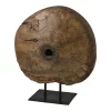 Global Views Antique Cart Wheel On Stand