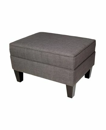 MJL Furniture Designs Brooklyn Square Upholstered Storage Ottoman - Image 6