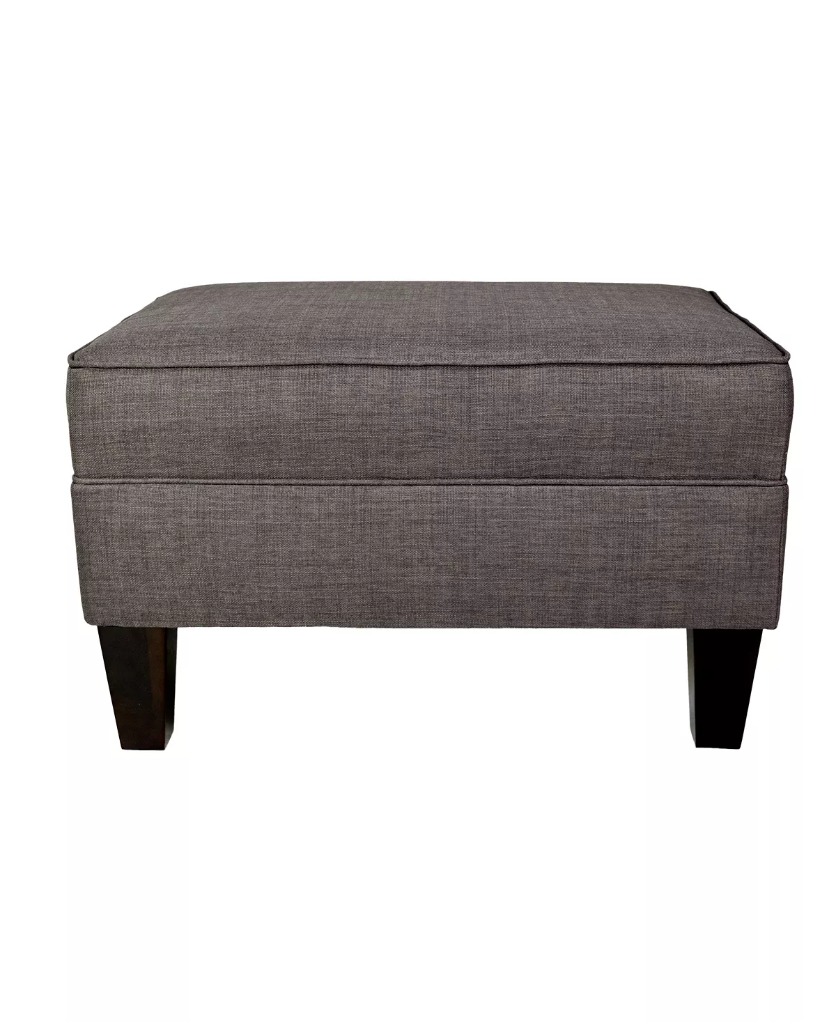 MJL Furniture Designs Brooklyn Square Upholstered Storage Ottoman - Image 8