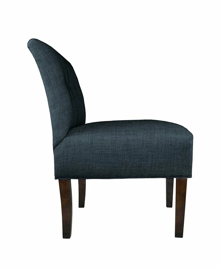MJL Furniture Designs Samantha Button Tufted Upholstered Accent Chair - Image 4