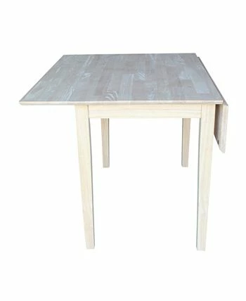 International Concepts Dual Drop Leaf Dining Table - Square - Image 3