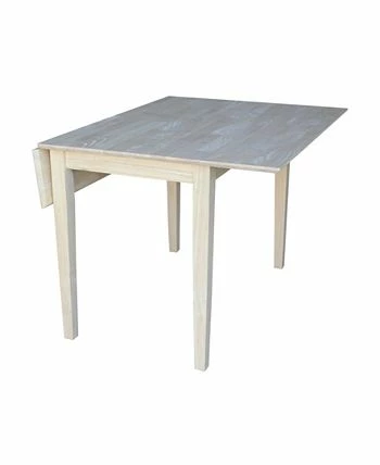 International Concepts Dual Drop Leaf Dining Table - Square - Image 7