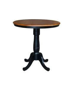 International Concepts 36 Round Top Pedestal Table - 34.9H