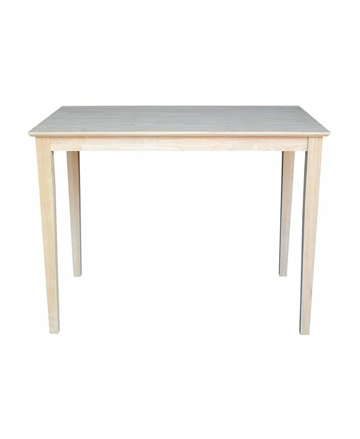 International Concepts Solid Wood Top Table - Image 4