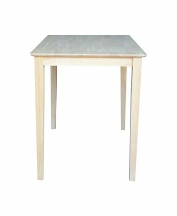 International Concepts Solid Wood Top Table - Image 2