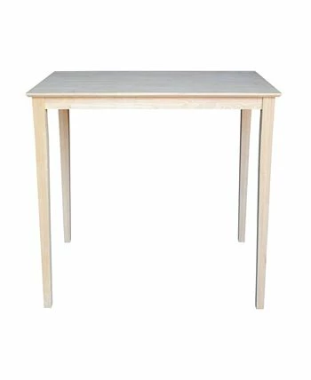 International Concepts Solid Wood Top Table - Image 3