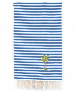 Linum Home Fun In The Sun Breezy Palm Tree Pestemal Beach Towel