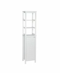 RiverRidge Home Madison Collection Linen Tower With Open Shelves