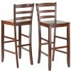 Winsome Benjamin 2-Piece Ladder 30 Bar Stool Set