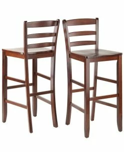 Winsome Benjamin 2-Piece Ladder 30 Bar Stool Set