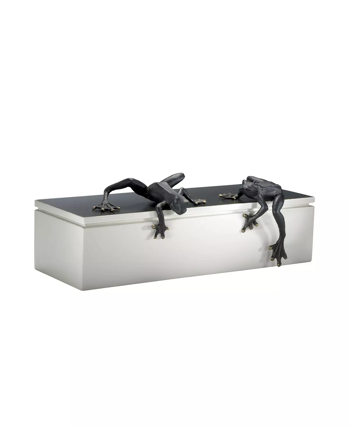 Cyan Design Iron Frog Sculptures, Set Of 2