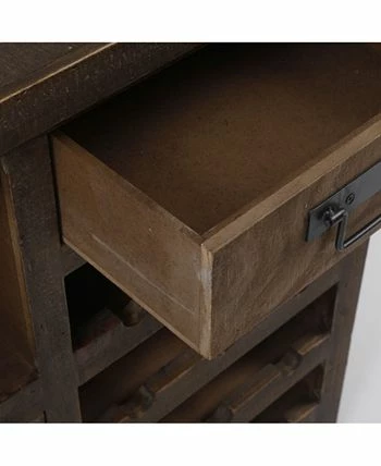 Luxen Home Wine Station Wood Console Cabinet - Image 6