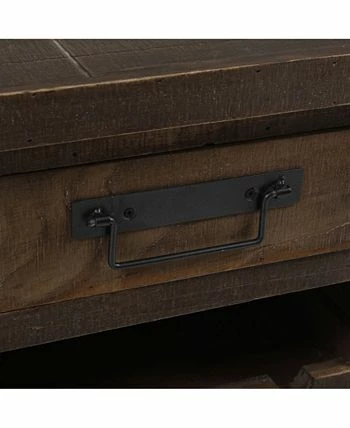 Luxen Home Wine Station Wood Console Cabinet - Image 7