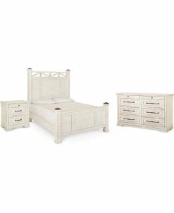Trisha Yearwood Home Coming Home Post Bedroom Collection 3-Pc. Set (King Bed, Nightstand & Dresser)