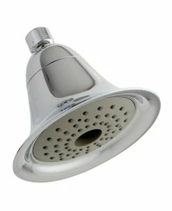 Kingston Brass 2 Function 6-Inch 1.75GPM ABS Shower Head With ABS Bal-Jnt In Polished Chrome