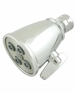 Kingston Brass Victorian Jet Spray Shower Head In Polished Chrome