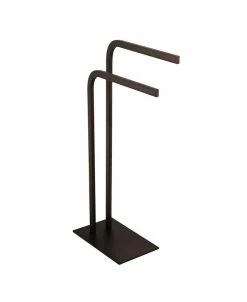 Kingston Brass Pedestal Dual Towel Rack