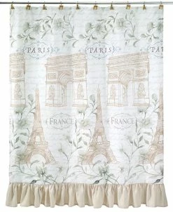 Avanti Paris Botanique Shower Curtain