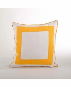 Saro Lifestyle Banded Decorative Pillow, 18 X 18