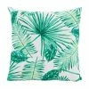 Saro Lifestyle Tahiti Leaf Decorative Pillow, 18 X 18