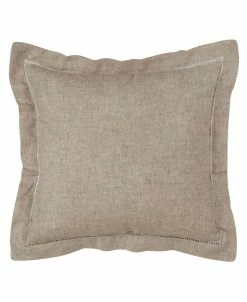 Saro Lifestyle Hemstiched Decorative Pillow, 18 X 18