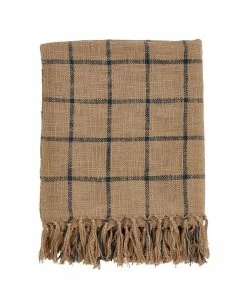 Saro Lifestyle Checkered Throw