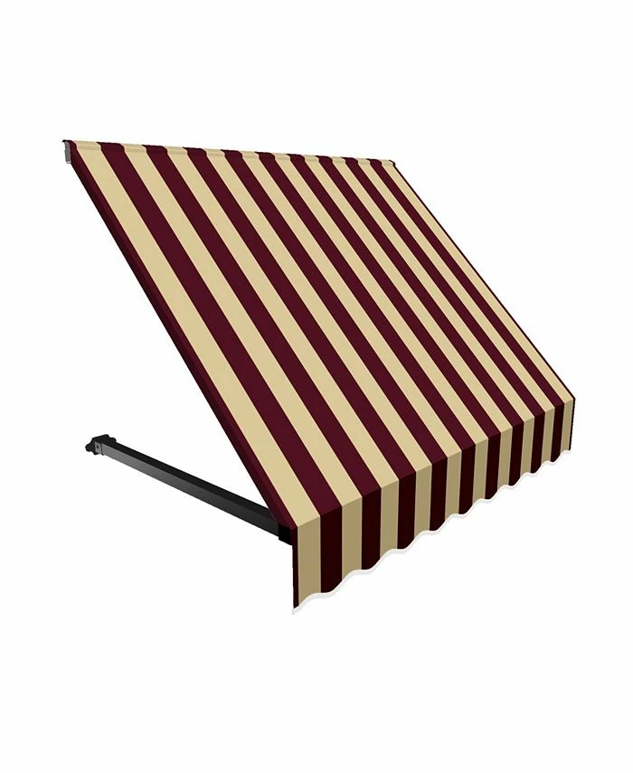 Awntech 8' Dallas Retro Window/Entry Awning, 16 H X 30 D - Image 4