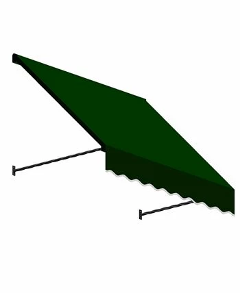 Awntech 4' Santa Fe Twisted Rope Arm Window/Entry Awning, 44 H X 24 D - Image 5