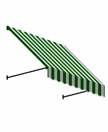 Awntech 4' Santa Fe Twisted Rope Arm Window/Entry Awning, 44 H X 24 D - Image 6