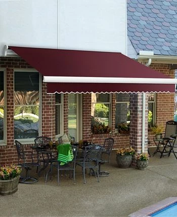 Awntech 8' Maui Left Motor, Remote Retractable Awning, 78 Projection - Image 2