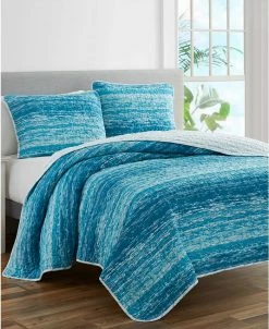 Design Studio Ocean Waves 3-Piece King Quilt Set