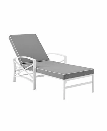 Crosley Kaplan Chaise Lounge Chair With Cushion - Image 2