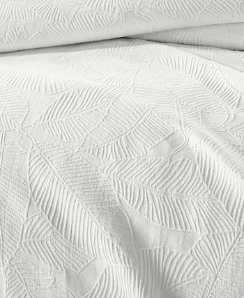 Charter Club Woven Leaves 2-Pc. Duvet Cover Set, Twin, Created For Macy's - Image 3