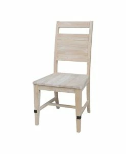 International Concepts Farmhouse Chic Chairs, Set Of 2