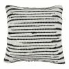 Saro Lifestyle Chindi Zebra Decorative Pillow, 22 X 22