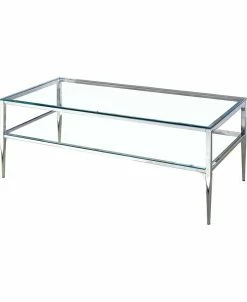 Furniture Venzine Chrome Coffee Table