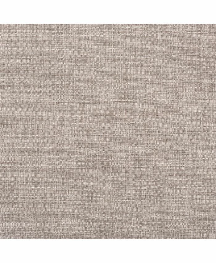 Furniture Sigrid Mid-Century Modern Upholstered Ottoman - Image 4