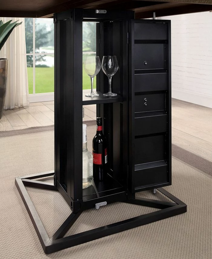 Furniture Of America Locust Square Counter Height Table - Image 4